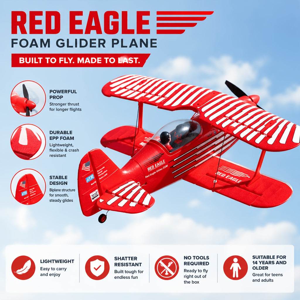WLtoys XK A310 RC Biplane, 4CH 2.4GHz Fixed-Wing Plane, 3D/6G Mode & 6-Axis Gyro, Brushless Motor, EPP Foam, 5-7 Min Flight, RTF Outdoor Aerobatic Aircraft For Beginners Hobbyists