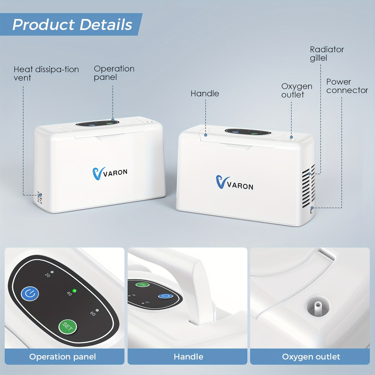 Portable Oxygen Concentrator for Travel, Adjustable And Small Oxygen Generator Machine with Small Bag/Additions (ROG), 33%