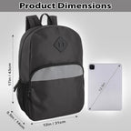 Trailmaker (24 Pack) 17" Backpack – Reflective School Backpack with Padded Straps, Water Bottle Pockets for Kids & Adults, School Travel Camp
