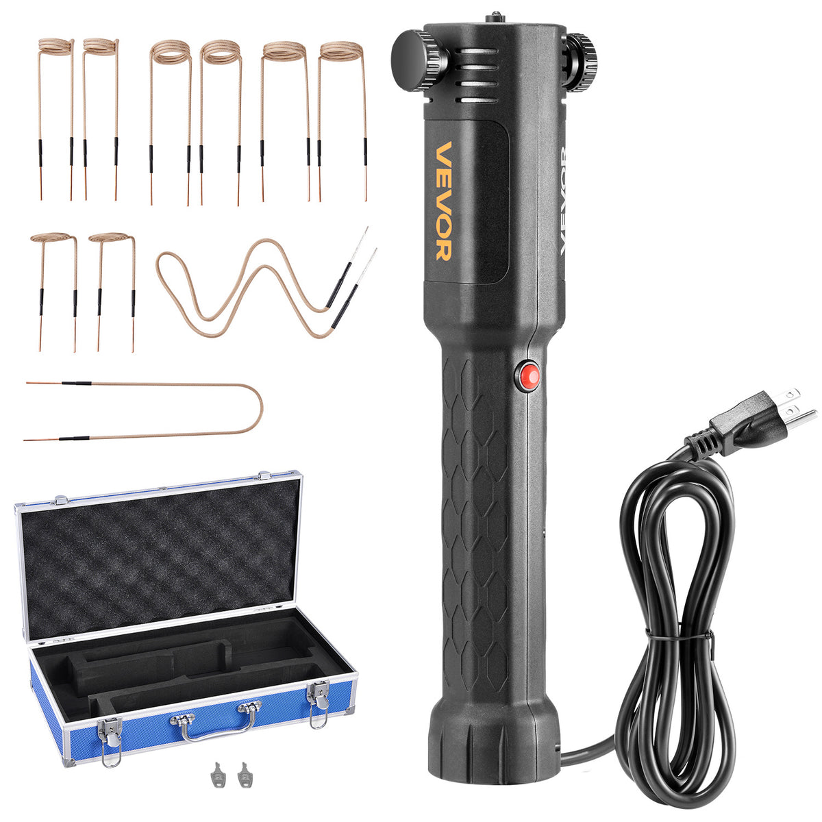 VEVOR Induction Bolt Heater, 1100W Flameless Tool for Automotive Repair and Mechanical Maintenance