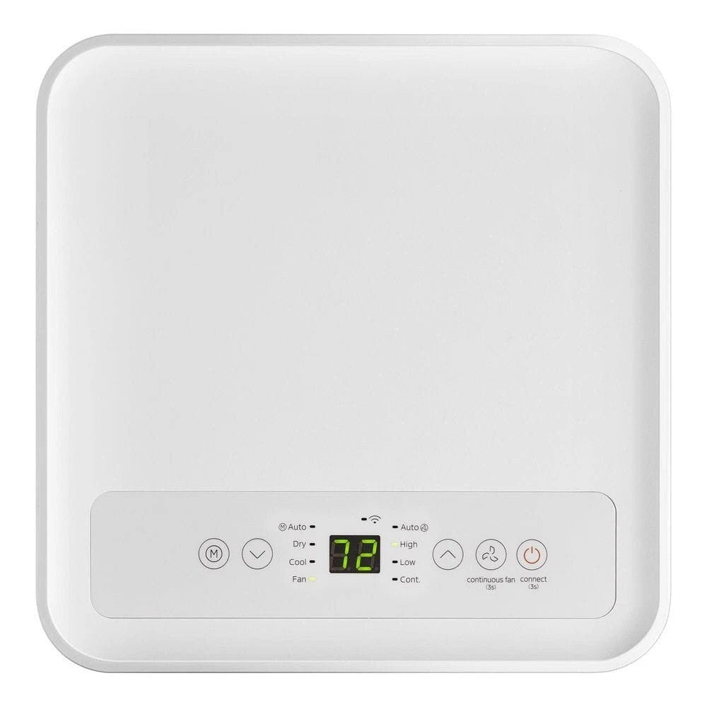 Vissani 115-Volt 3-in-1 Portable Air Conditioner Unit Cools 150 sq. ft., with Remote in White, 6000 BTU