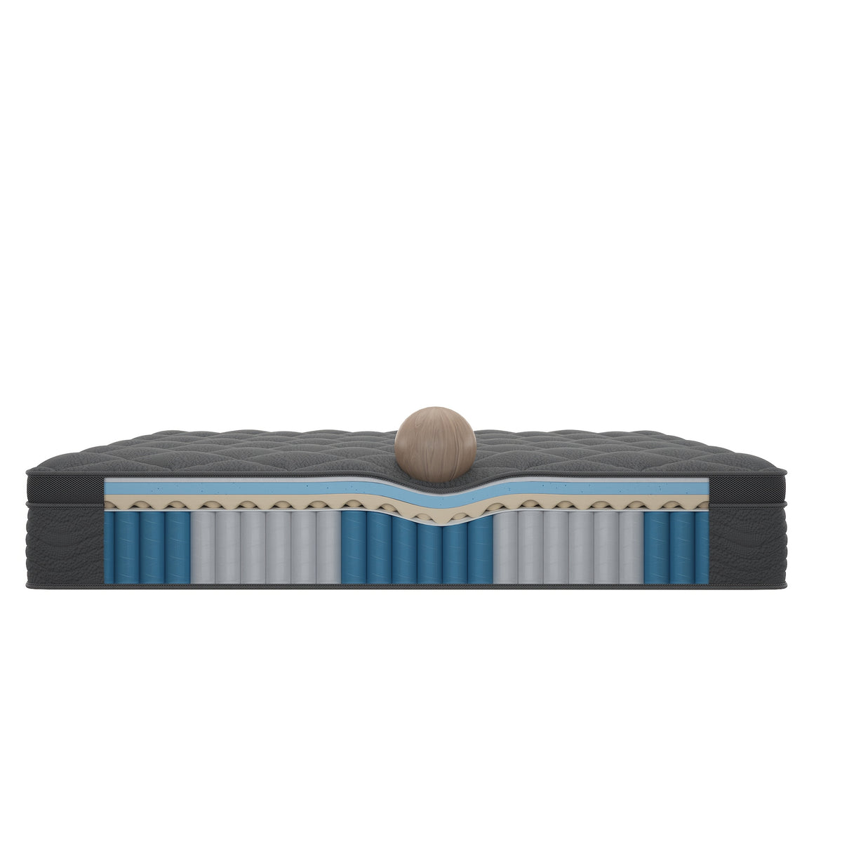 8inch 10inch 12 Inch 14 Inch Multilayer Hybrid Twin Full Queen King Size Mattress- Multiple Sizes & Styles Available, Ergonomic Design with Memory Foam And Pocket Spring, Medium Firm Feel