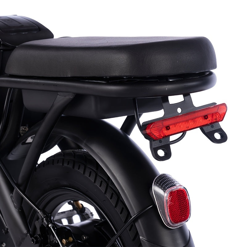 14 Inch Foldable Electric Bicycle,, 330 Pound Load-bearing Capacity, Max Speed Of 19MPH, 48V Lithium Battery, Range Of Approximately 18-28 Miles, Portable Folding Design, Outdoor Cycling Exercise, Urban Commuting Travel, Adult Gifts