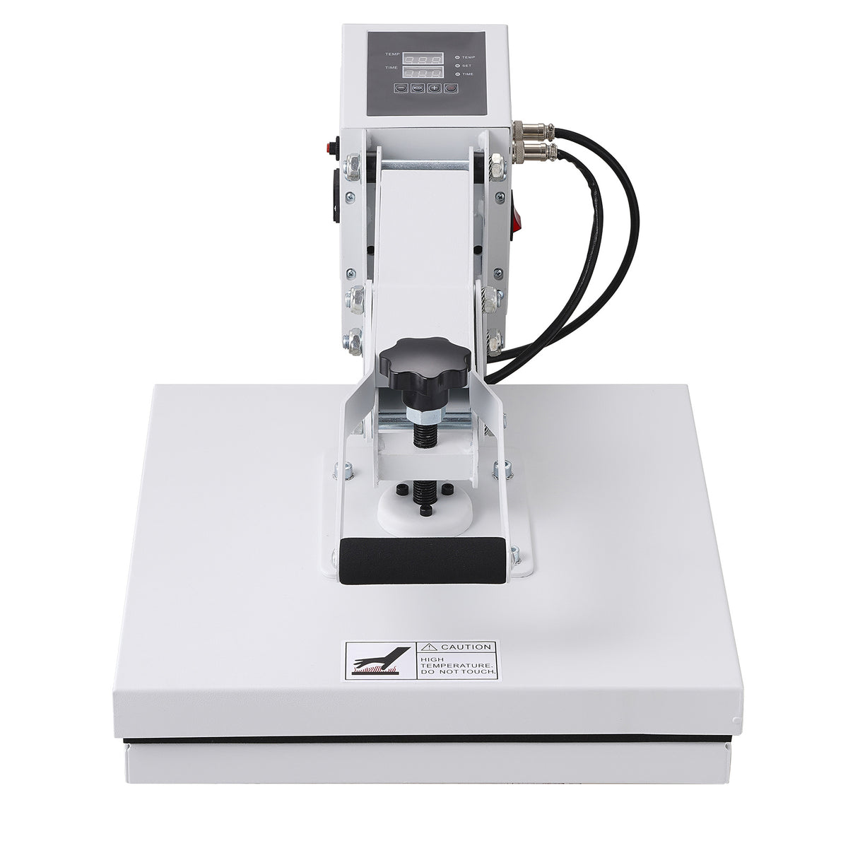 VEVOR Heat Press, Heat Press Machine for T-Shirt, Fast Heating, Power Digital Industrial Sublimation Printer for Heat Transfer Vinyl, High Pressure Heat Press 15x15, Easy to Use, White