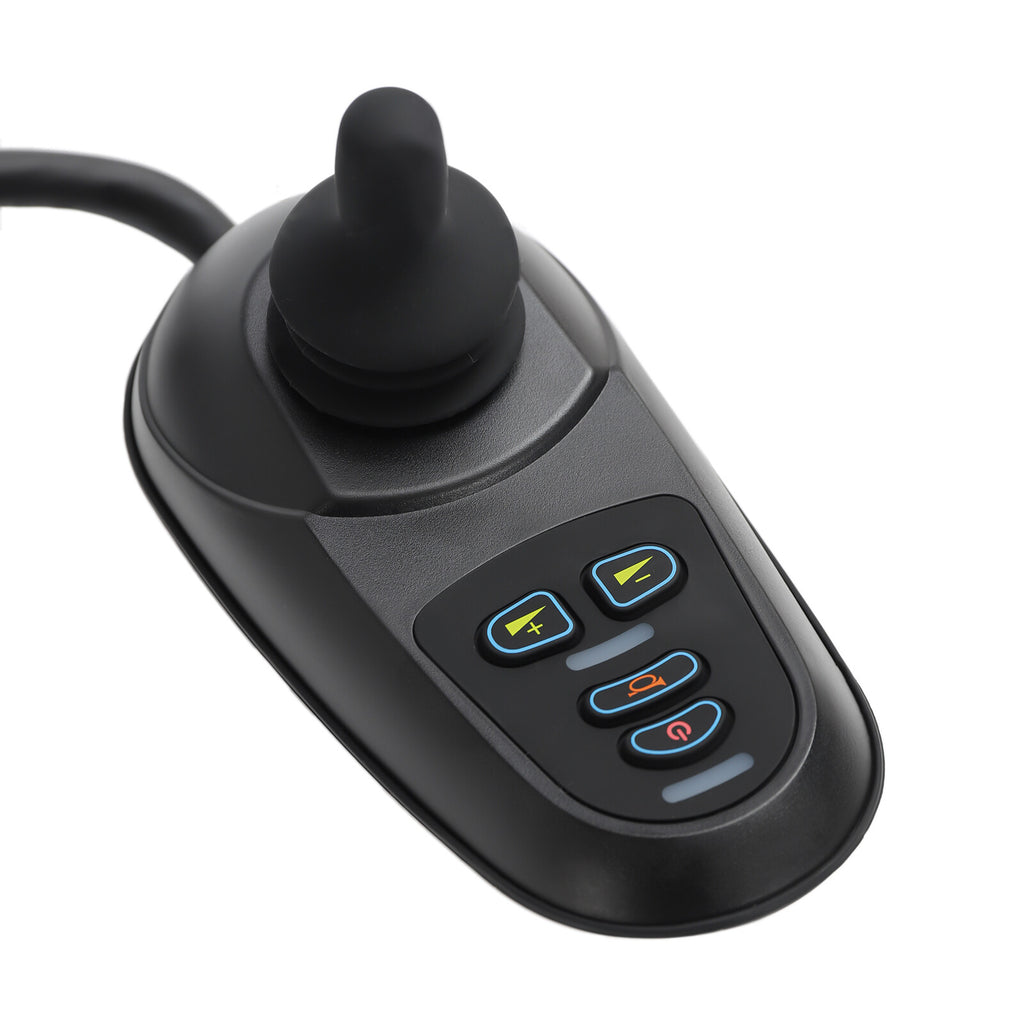 ML2P Wheelchair Joystick Controller, Smooth Start/Stop Operation, All-Round Control, Suitable for Wheelchairs And Various Mobile Devices, Console Under The Seat