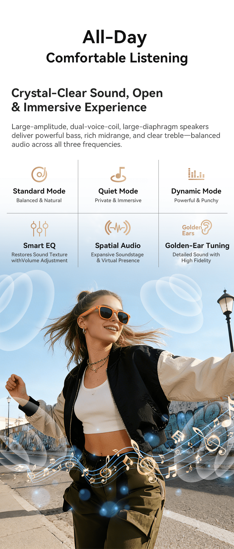 [Valentine's Day Gift] Smart Camera Glasses, 800MP Photochromic Lenses, 160+ Languages Real-time Translation, AI Voice Assistant, First-Ever Temple Battery Indicator, Charging Case with Battery Display, Anti-Shake Shooting, Emergency Charging