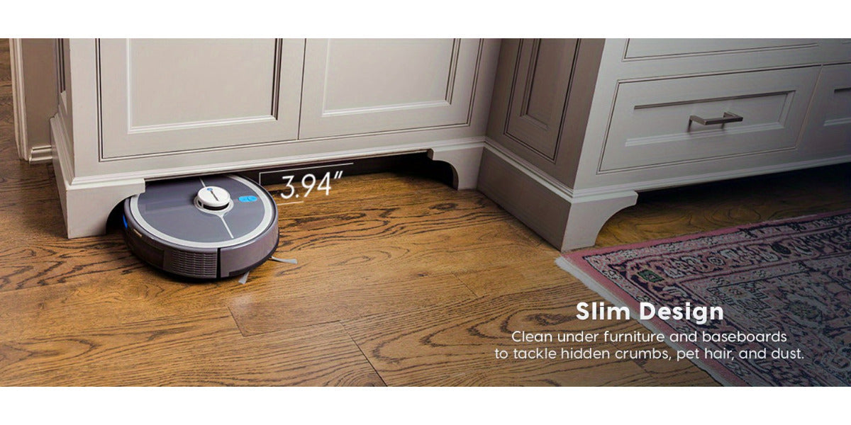 Vacmaster 3-in-1 Robotic Vacuum Cleaner and Mop Combo Pet Companion with Self-Empty Station for 45 Days, LiDAR Navigation, 3000Pa Strong Suction, Multi-Floor Mapping for Homes with Pets, Carpet & Hard Floors