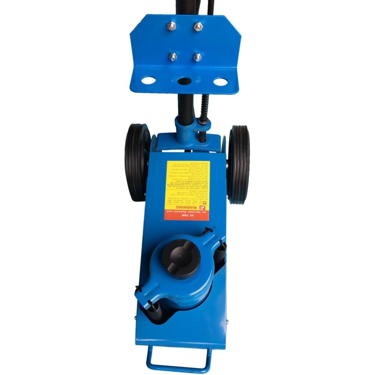 MEFEIR 22 Ton Air Hydraulic Floor Jack，44000 lbs Capacity Air-Operated Floor Jack with Extension Saddle Set and Wheels for Heavy Duty Lifting，Blue