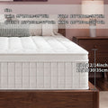 8''/10''/12''/14'' Inch Hybrid Queen Mattress in a Box - Gel Memory Foam And Pocket Springs for Back, Soft And Plush Fiberglass-Free Bed
