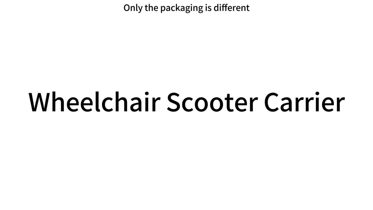 Hitch Cargo Carrier with Ramp Foldable Hitch Mount Wheelchair Carrier Mobility Scooter Ramp 500 Lbs Weight Capacity (halloween & accessories)