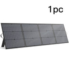 Portable Solar Panel Set — MHPOWOS 2-Piece 220W 40V Foldable Design for Power Stations, Camping and RV Use