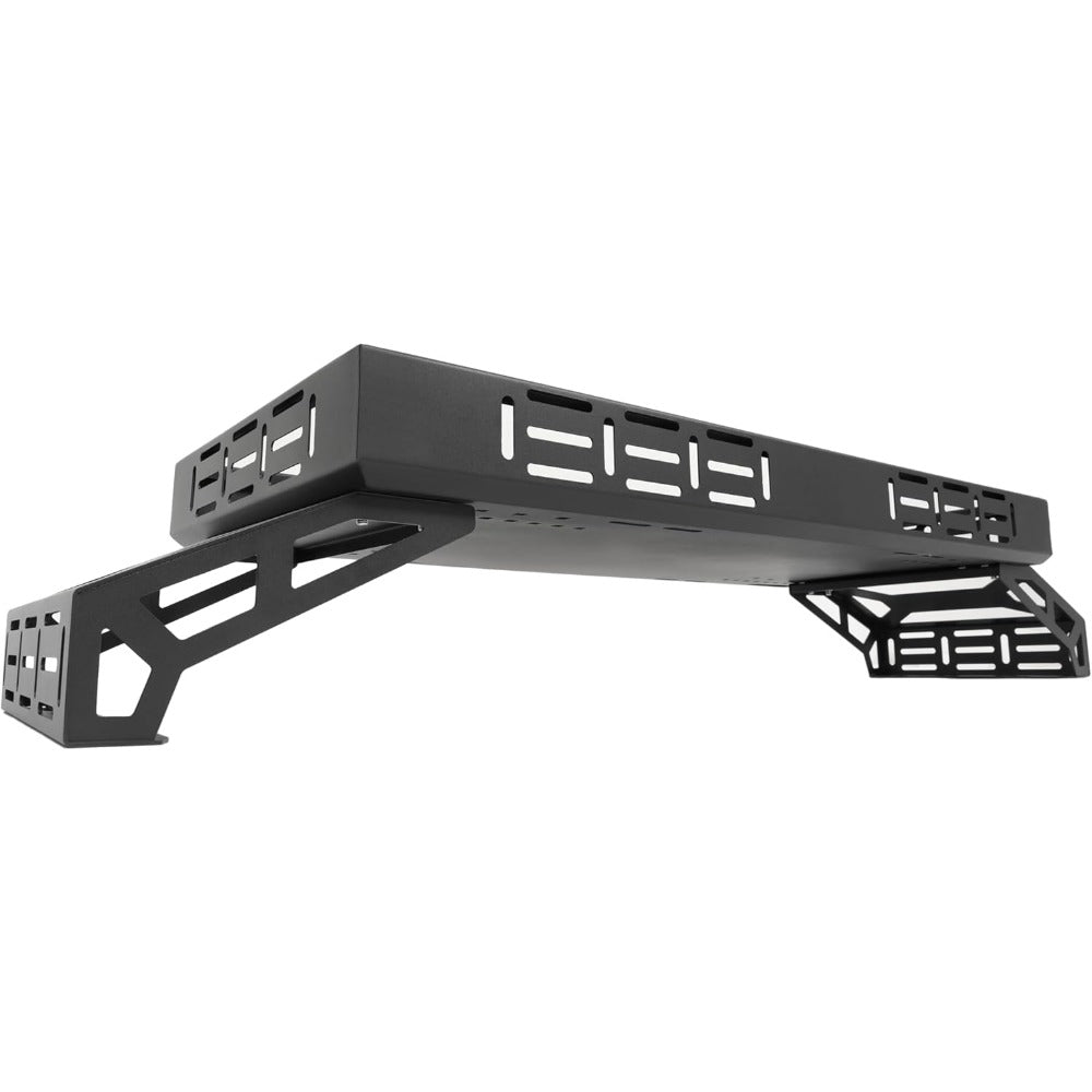 Overbed Cargo Rack UTV Compatible with Fully Adjustable Mounting Brackets Accommodate Bed Rail Widths from 39.7" - 56.3" (Inside Width) Full-Bed Rack