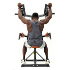 Shoulder Press Machine for Home Gym, Deltoid Strength Trainer with Adjustable Seat And Arm Handles, Heavy Duty Upper Body Workout Equipment