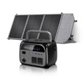 Ctolity 4800W Peak Portable Powerstation, 2400W Rate Power, UPS Function, Lifepo4 Battery, 400W/200W/100W Solar Panel Match with The Power Station, Solar Powered Survival Must Have, AP2000 2048Wh 2400W Power Station, XP1000 1024Wh 1600W, AP400 345Wh