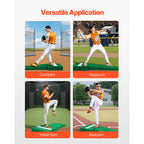VEVOR Pitching Mound Portable Pitcher Mound Baseball Softball Training, 1.5-2m/2-2.5m, 2+1 style/Wheeled style/T-shaped style