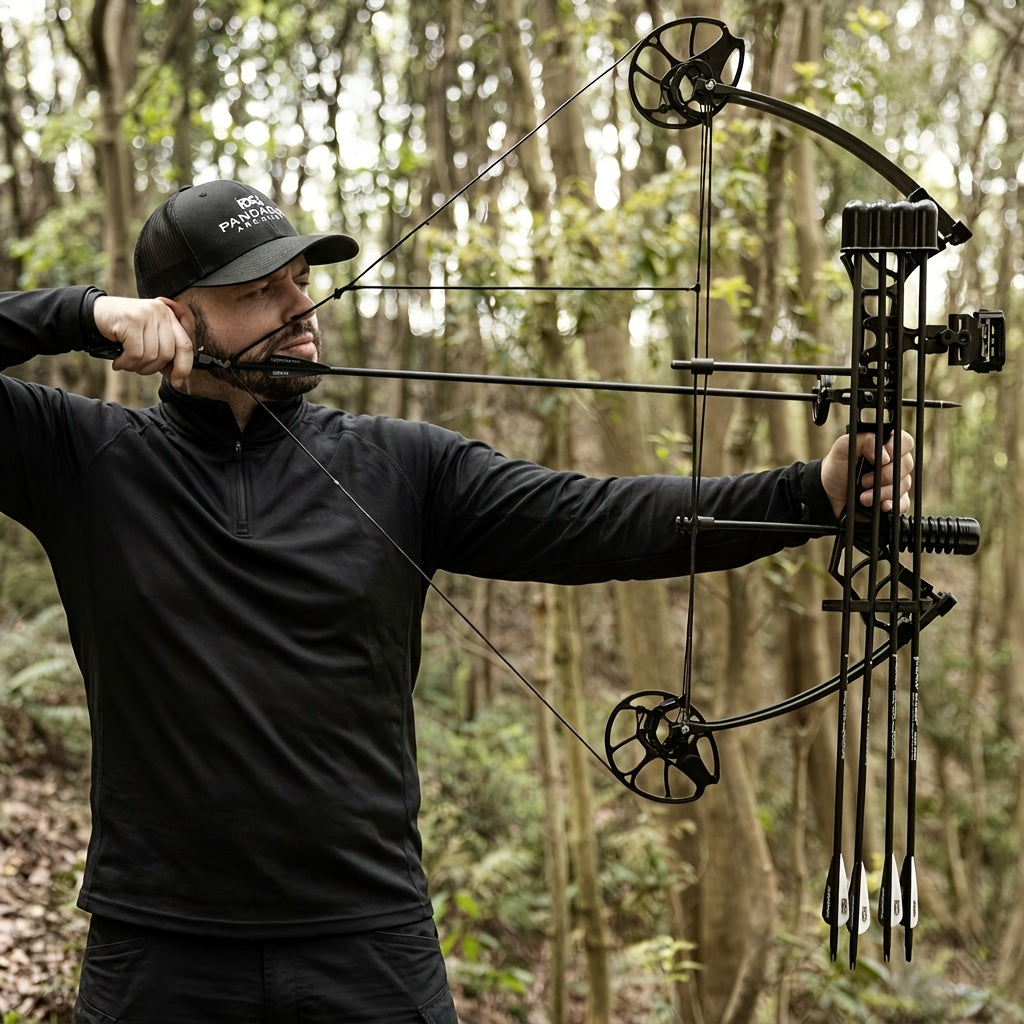 Ready-to-Use Archery Compound Bow Set for Adults and Teens, 25"-31" Draw Length, 0-70 Lbs Adjustable Draw Weight, Up to 320 Fps, Lightweight P3 Design, New 2026 Model