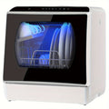 Portable Countertop Dishwasher, 5+1 Program Compact Mini Dishwasher With 5-Liter Built-in Water Tank And Air Dry Function, Dual Water Supply Mode, Ideal For Apartments And RVs