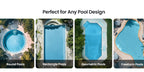 Robotic Pool Skimmer AIPER Surfer S2 for Continuous Surface Cleaning with Solar and USB Charging