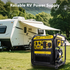 Portable Inverter Generator — Aceup Energy AI4500 4500W Gas Model for RV Camping and Home Use