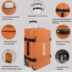 3-Piece Softside Luggage Set 20/26/30in Waterproof Travel Suitcase with 2 Wheels & Telescopic Handle, Durable Trolley Bag for Vacation & Adventure