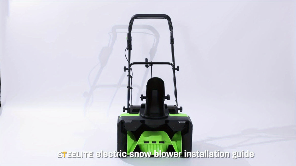 Deli Steelite 20" 40V Cordless Snow Blower with 2 X 4.0Ah Batteries & Chargers, 25ft Clearing Range, Heavy-Duty All-Terrain for Driveway And Patio