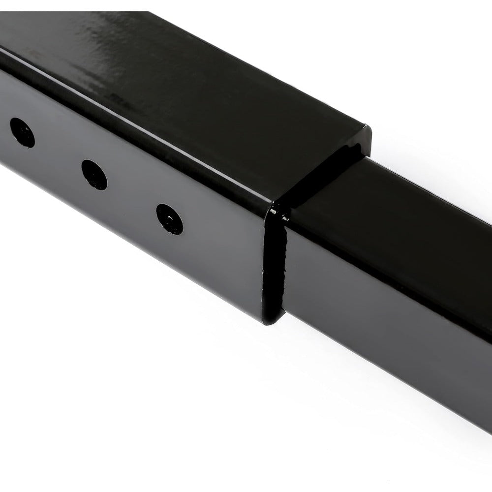 2" Class III Adjustable Trailer Hitch Receiver for Towing - Compatible with Select for Chevrolet, for Chrysler, for Dodge, Ford, G M C, Isuzu, for Jeep, Mazda, for Nissan, Plymouth, Black