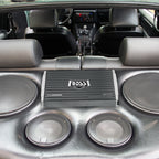 Boss Audio Systems AR4000D Armor 4000 Watt Monoblock Class D 1-Ohm Stable Car Audio Amplifier Amp with Mosfet Power Supply and Remote Control