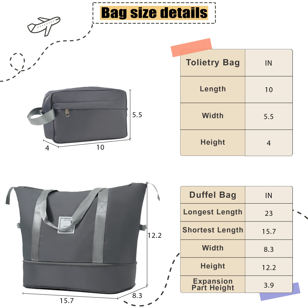 Suitcase Set Softside 3pcs Expandable Luggage with TSA Lock Spinner Wheels Lightweight Upright Luggage with Travel Bag, 22/ 26/ 30 IN