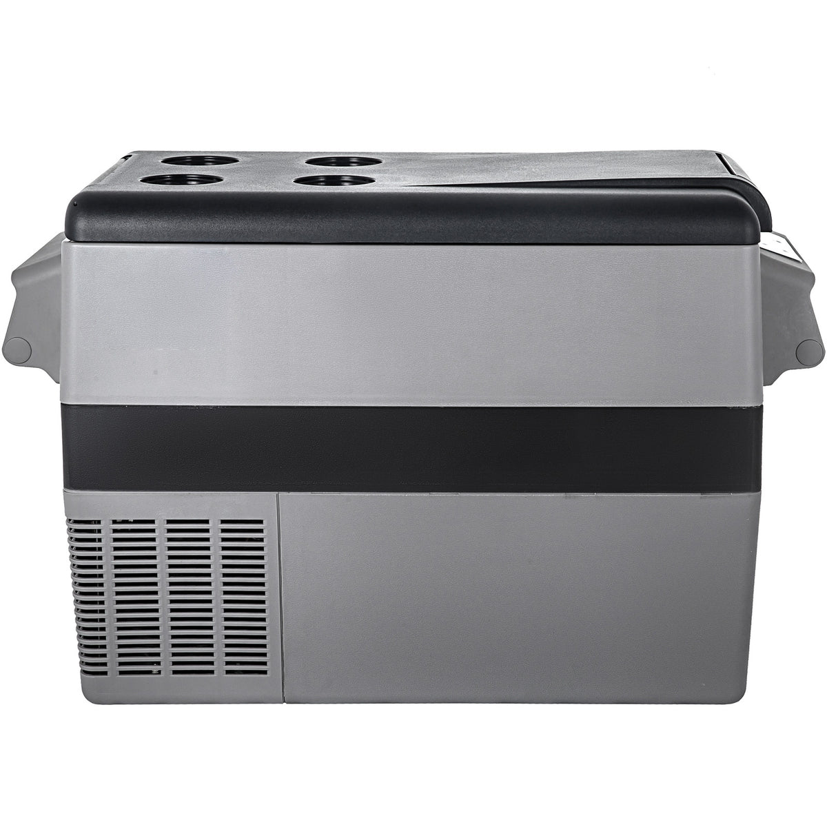 VEVOR 12 Volt Refrigerator 45L (48qt) Fast Cooling Portable Freezer (-468) Car Fridge with 12/24v DC & 110-240v AC for Travel, Camping and Home Use, 48 Quart, Black