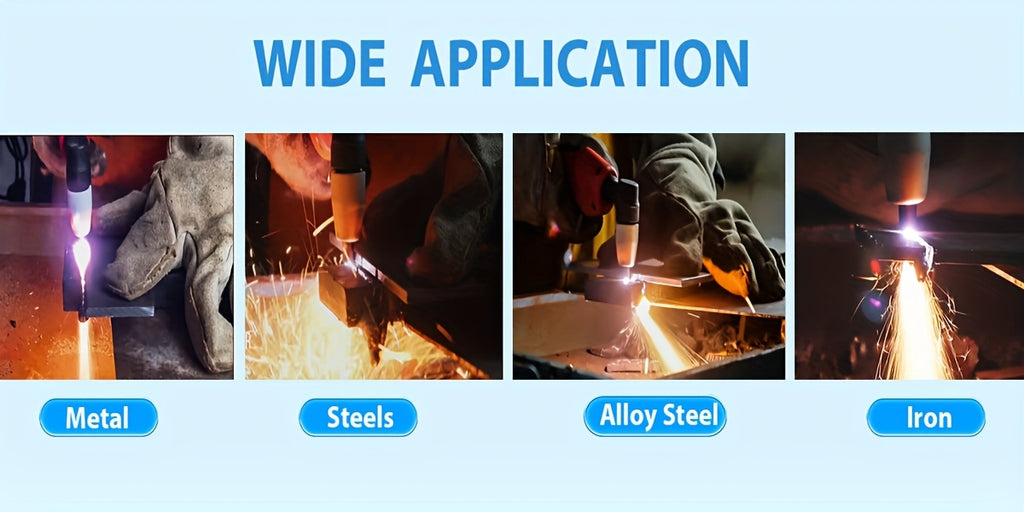 FLARING FC650D Plasma Cutter, 65A Dual-Voltage Machine for Metalwork in the Shop or at the Jobsite