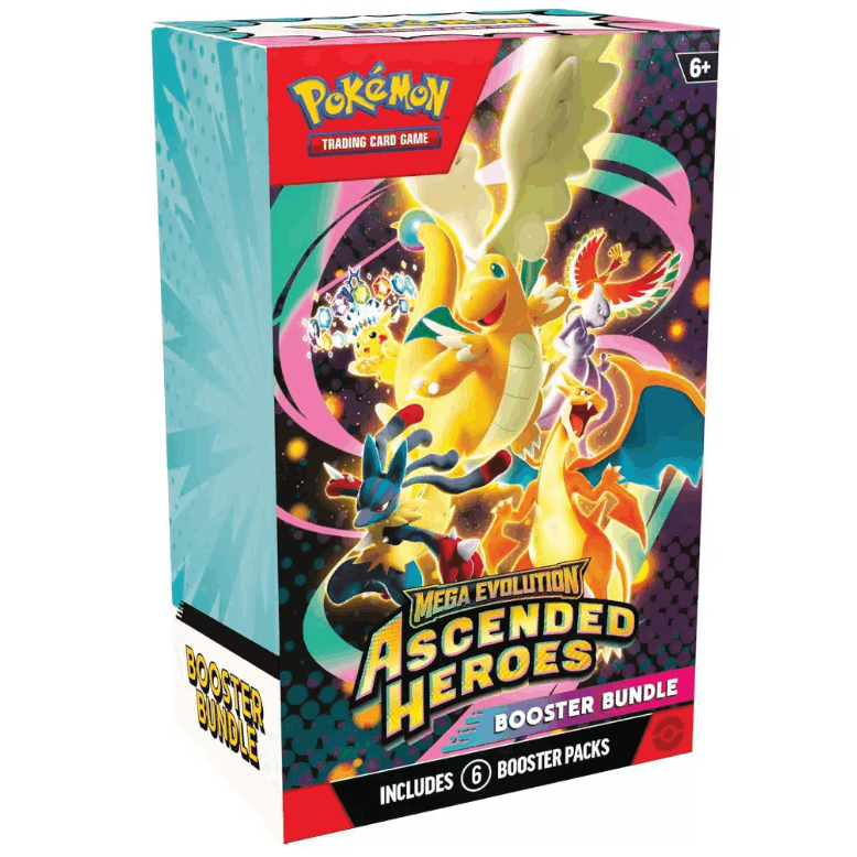 Pokemon TCG: Mega Evolution Ascended Heroes Booster Bundle (2 Pack)