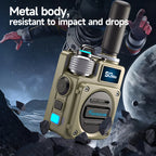 G6S 5000 Miles Long Range Walkie Talkies Two Way Radios Poc Intercom Long Distance Nationwide Shock Resistance Dust Proof Sim Activated No Monthly Charge For Truckers Adults Use Business Construction Workers Camping Hunting