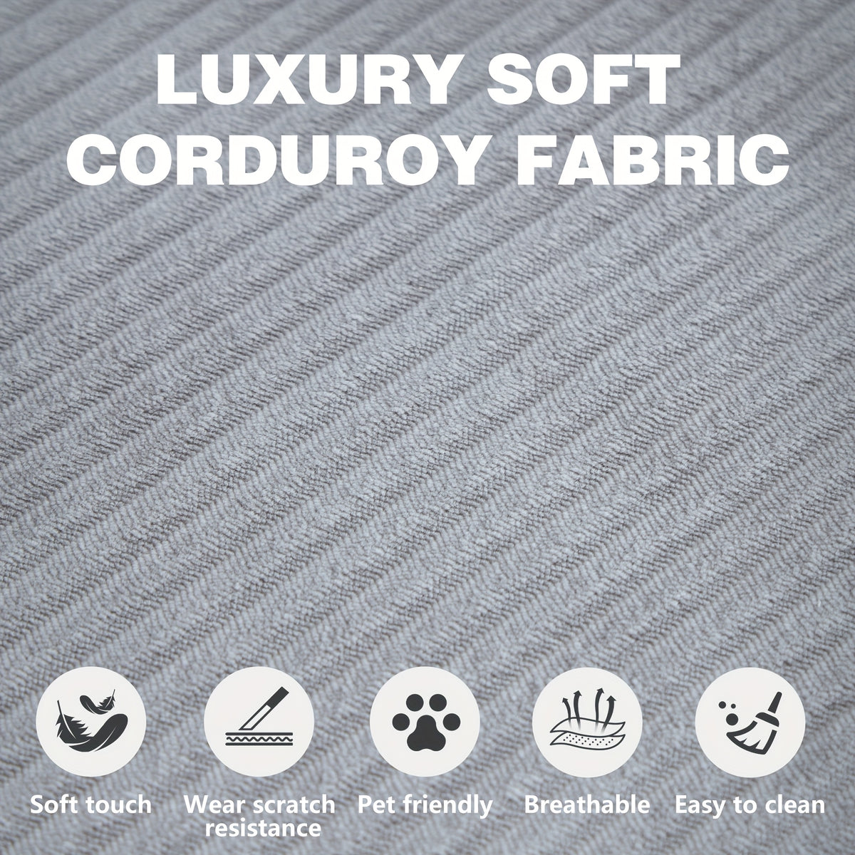 Boneless Sofa Bed, Convertible Modular Sofa With Armrest Pillow, Modular Sofa In A Box Compressed Memory Foam Sofa With Washable Sofa Cover For Living Room, Bedroom, Apartment, No Assembly