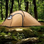 Campravox Hot Tent for Camping with Chimney, a Portable Backpacking Tent Featuring an Inner Tent And Stove Jack, Suitable for 1-2 People for Outdoor Hiking And Hunting