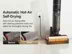 Refurbished DREAME H12 PRO Wet Dry Vacuum Cleaner, Cordless Vacuum Mop All In One, Smart Floor Cleaner for Hard Floor, One-Step Edge to Edge Cleaning with Hot Air Drying