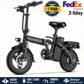 Folding Electric Bike, 560W Motor, 18-24MPH Top Speed, 48V 7.8-12AH Battery, 25-30 Miles Pedal-Assisted Range, 500LBS Max Load Capacity, Ideal for Daily Commuting And Outdoor Trips
