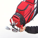 LivsinGolf 15-way Golf Cart Bag with Locking Club Dividers