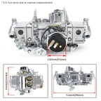750 CFM 4-Barrel Carburetor for Holley Quickfuel Brawler Electric Choke, High-Performance for Street & Off-Road, OE: BR-67213