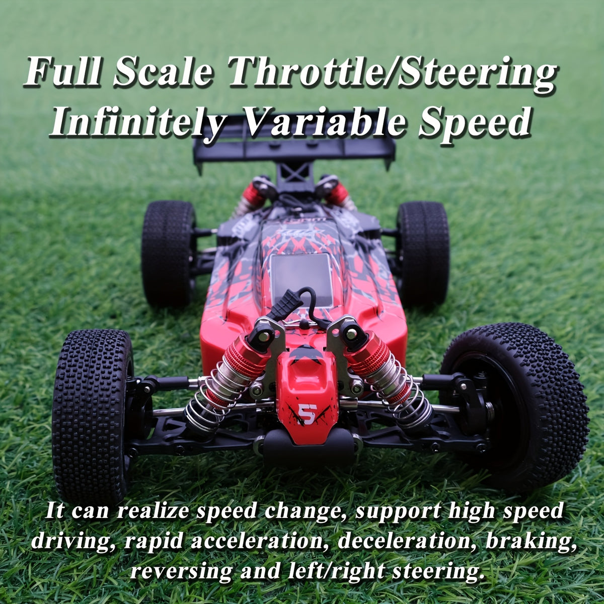 Tepear All Terrain 1:14 Off Road Vehicle, 40KM/H High Speed, Outdoor Drifting, Racing, Climbing, 2.4Ghz Remote Control, Supports Vehicles Racing Together, Large Capacity Battery, Birthday And Christmas Gifts