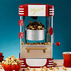 Home Commercial Popcorn Machine Automatic, Party, Desktop High Quality, Simple and Easy to Operate, Miniature Popcorn Maker