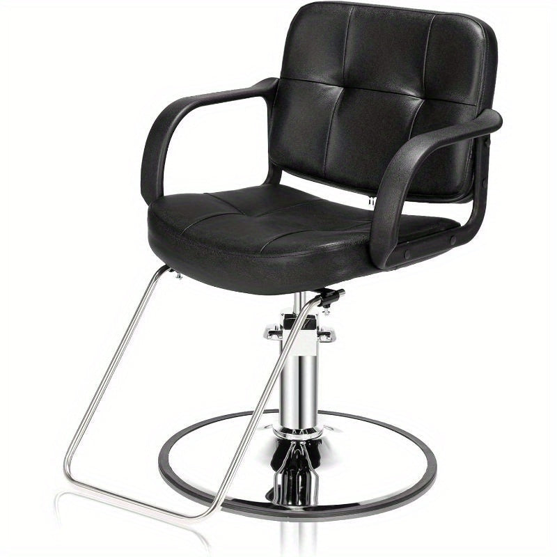 OmySalon Salon Chair for Hair Stylist, Hydraulic Barber Chair Heavy Duty, Styling Hairdressing Beauty Shampoo Equipment