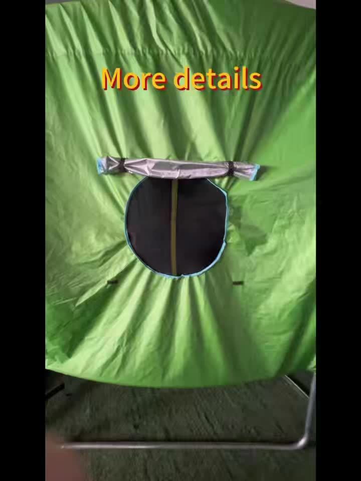 14ft Trampoline Tent & Shade Cover Combo - Heavy-Duty All-Weather Canopy with Ventilation, Easy Setup for 14-Foot Round Jumpers, /s Outdoor Play (Tent Only, Compatible with Standard Frames)