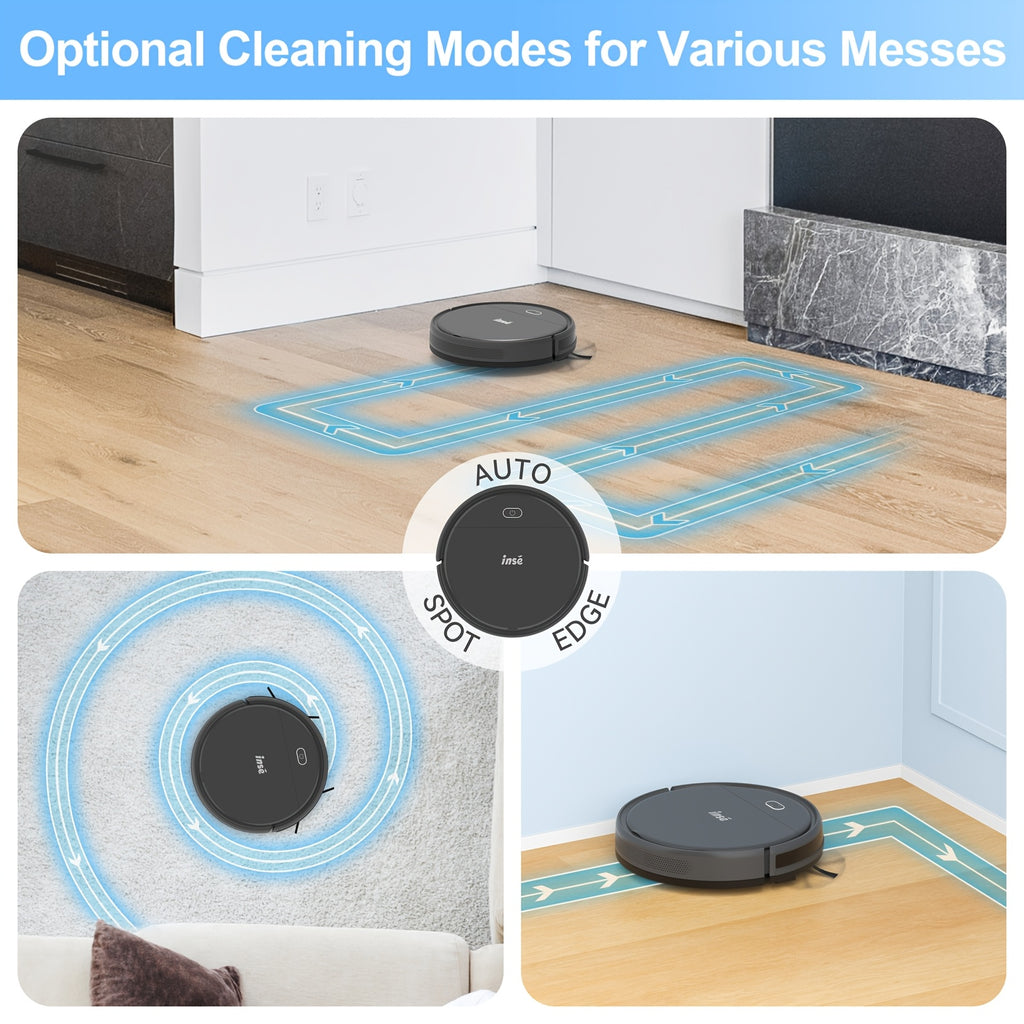 2026 Robot Vacuum Cleaner with 7000Pa Powerful Suction, Tangle-free Pet Hair Extraction, And A Detachable Mop, It Sweeps, Vacuums, And Mops Hard Floors And Carpets Effortlessly.