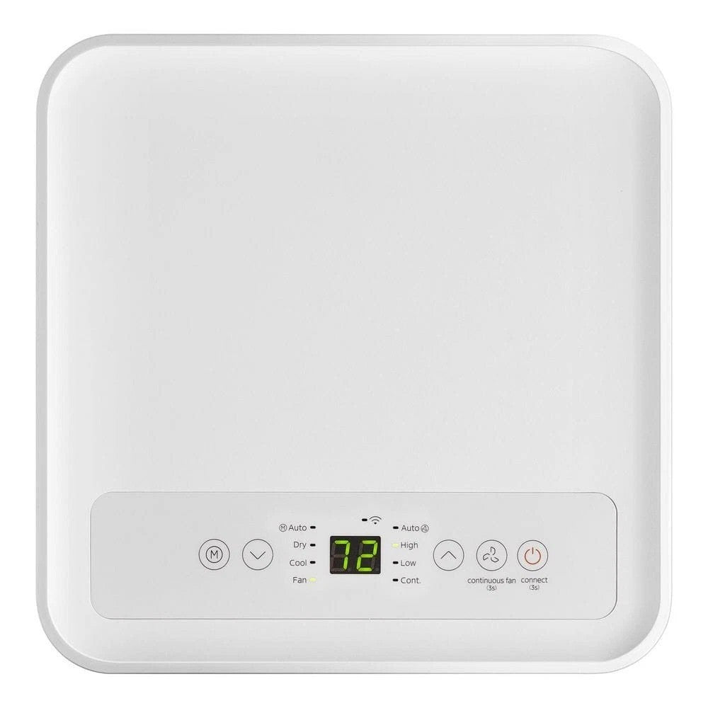 Vissani 115-Volt 3-in-1 Portable Air Conditioner Unit Cools 150 sq. ft., with Remote in White