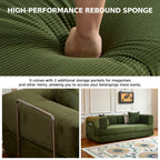 Boneless Sofa Bed, Modern Cloud Couch Folding Sofa Bed, Modular Sofa In A Box Compressed Memory Foam Sofa with Washable Sofa Cover for Living Room, Bedroom, Apartment