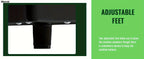 [Small Deep Freezer] WANAI Chest Freezer Small Deep Freezer 3.8 Cu.Ft Freestanding Top Door Freezer Adjustable 7 Thermostats And Removable Basket Open Garage Basement Apartment Kitchen Business
