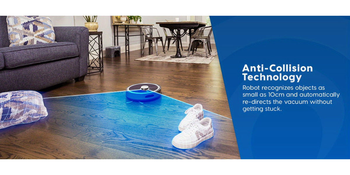 Vacmaster 3-in-1 Robotic Vacuum Cleaner and Mop Combo Pet Companion with Self-Empty Station for 45 Days, LiDAR Navigation, 3000Pa Strong Suction, Multi-Floor Mapping for Homes with Pets, Carpet & Hard Floors
