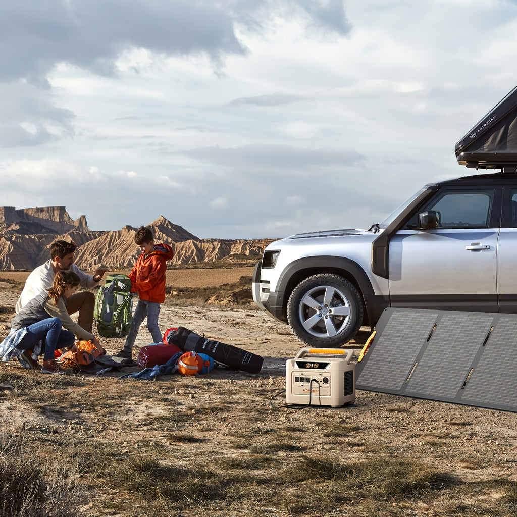 [ Labor Day Discount Preview ] 200W/400W/600W/1200W UDPOWER Portable Power Station, Equipped with Fast Charging, 192Wh/256Wh/596Wh/1191Wh Battery Solar Generator, Suitable for Home Use, Outdoor Travel, Equipped with a 300W Lumen Illuminating Lamp