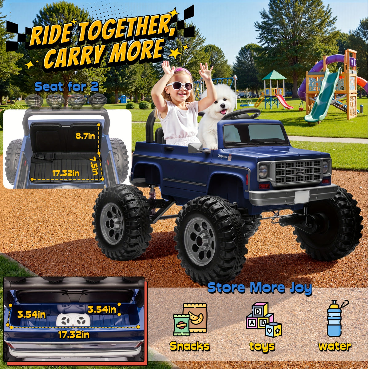 24V Kids Ride-On Electric Car, Dual Mode Powered Car with Remote Control, 3 Speed Settings, Seat Harness Protection, Locking Doors, Outdoor Toy Car, Ride-On for Boys And Girls (/Red//Black) - Ideal Birthday/Christmas/Halloween Gift