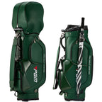 PGM Golf Cart Bag With 14 Way Organizer Divider Top, Premium Cart Bag With Handles And Rain Cover For Men/Blue